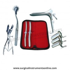 Hegar uterine dilator set 2 Pieces, 9-10,13-14, pinwheel, mathieu, grave large, collin 3pcs