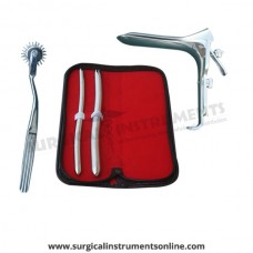 Hegar uterine dilator set 2 Pieces, 9-10,13-14, pinwheel, grave large