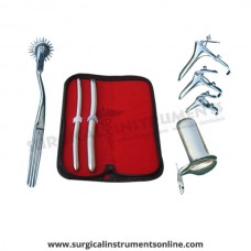 Hegar uterine dilator set 2 Pieces, 9-10,13-14, pinwheel, grave 3pcs, collin large