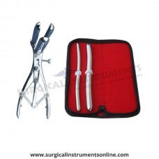 Hegar uterine dilator set 2 Pieces, 9-10,15-16, mathieu speculum