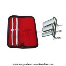 Hegar uterine dilator set 2 Pieces, 9-10,15-16, collin 3pcs