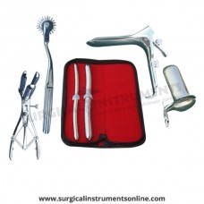 Hegar uterine dilator set 2 Pieces, 9-10,15-16, pinwheel, mathieu, grave large, collin large