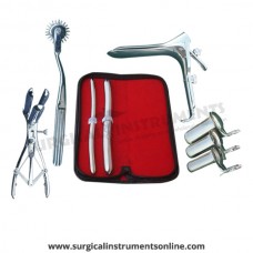 Hegar uterine dilator set 2 Pieces, 9-10,15-16, pinwheel, mathieu, grave large, collin 3pcs