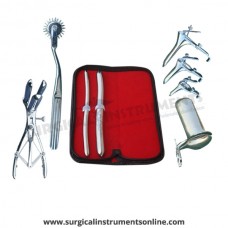 Hegar uterine dilator set 2 Pieces, 9-10,15-16, pinwheel, mathieu, grave 3pcs, collin large