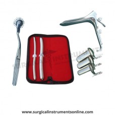 Hegar uterine dilator set 2 Pieces, 9-10,15-16, pinwheel, grave medium, collin 3pcs