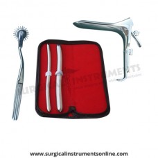 Hegar uterine dilator set 2 Pieces, 9-10,15-16, pinwheel, grave medium