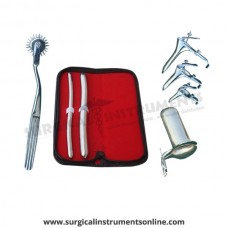 Hegar uterine dilator set 2 Pieces, 9-10,15-16, pinwheel, grave 3pcs, collin large
