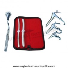 Hegar uterine dilator set 2 Pieces, 9-10,15-16, pinwheel, grave 3pcs