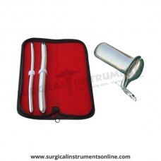 Hegar uterine dilator set 2 Pieces, 9-10,17-18, collin large