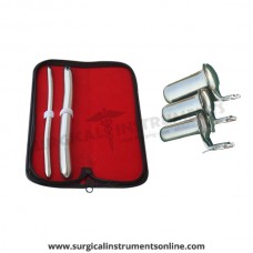 Hegar uterine dilator set 2 Pieces, 9-10,17-18, collin 3pcs