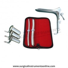 Hegar uterine dilator set 2 Pieces, 9-10,17-18, grave large, collin 3pcs