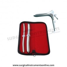 Hegar uterine dilator set 2 Pieces, 9-10,17-18, grave large