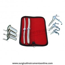 Hegar uterine dilator set 2 Pieces, 9-10,17-18, grave 3pcs, collin 3pcs