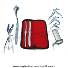 Hegar uterine dilator set 2 Pieces, 9-10,17-18, pinwheel, mathieu, grave 3pcs, collin large