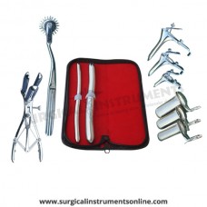 Hegar uterine dilator set 2 Pieces, 9-10,17-18, pinwheel, mathieu, grave 3pcs, collin 3pcs