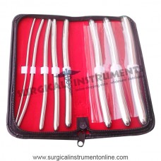 Hegar Uterine Dilator Set of 8 Pieces